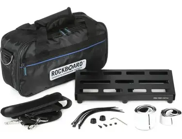RockBoard by Warwick Duo 2.0 Pedalboard with Gig Bag