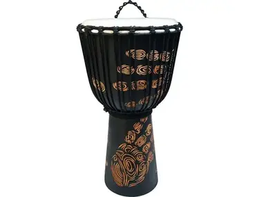 Toca Percussion Street Series Rope-tuned Carved Djembe