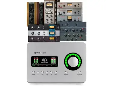 Universal Audio Apollo Solo Heritage Edition Thunderbolt 3 Audio Interface with UAD DSP