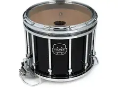 Mapex Quantum Mark II Classic Marching Snare Drum - 14 inches x 12 inches, Gloss Black