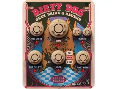 Safari Pedals Dirty Dog Overdrive & Reverb Plug-in