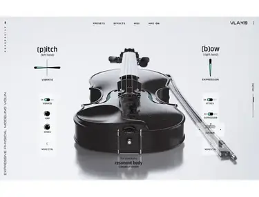 Expressive E Soliste Solo Viola MPE Virtual Instrument