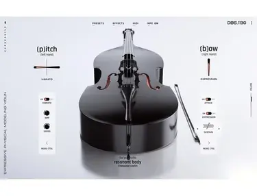 Expressive E Soliste Solo Double Bass MPE Virtual Instrument