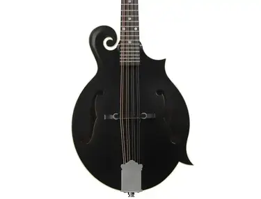 The Loar LM-549E-BKM Contemporary F-style Acoustic-electric Mandolin
