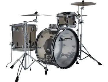 Ludwig Vistalite Pro Beat 3-piece Shell Pack
