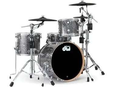 DW DWe 4-piece Shell Pack with Roland Electronic Cymbals Bundle