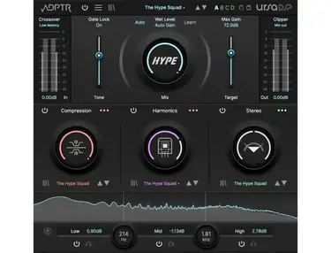 ADPTR Audio Hype Multiband Enhancer Plug-in