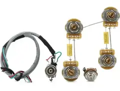 Mojotone Pre-wired Les Paul Guitar Wiring Harness main image