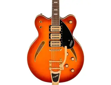 Gretsch Guitars Streamliner Cat-Eye Limited-Edition Center Block Electric Guitar With Bigsby & Gold Hardware