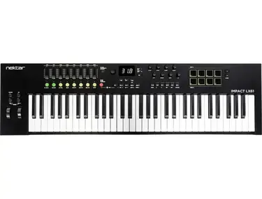 Nektar Impact LX61 mk3 MIDI Controller