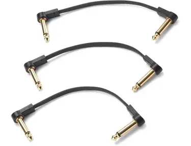 On-Stage FPC-3 Production-grade Flat Patch Cables - 6 inches, 3-pack