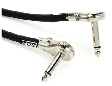 MXR DCP1 Pedalboard Patch Cable - Right Angle to Right Angle - 1 foot