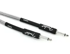 Fender Professional Series Instrument Cable - 10 feet, White Tweed