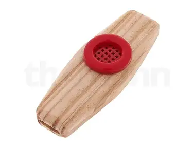 Thomann Kazoo Wood Red
