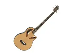 Gear4Music Roundback Electro Acoustic Bass