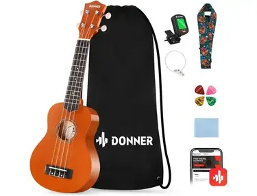 Donner Soprano Ukulele Rainbow Series