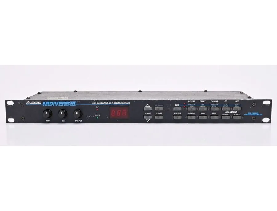 Alesis Midiverb III - What To Know & Where To Buy | Equipboard Alesis Midiverb III - What To Know & Where To Buy | Equipboard