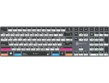 LogicKeyboard Titan Wireless Backlit Keyboard for Adobe After Effects/Premiere Pro