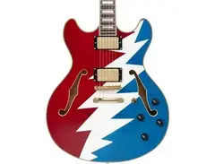 D'Angelico Grateful Dead Premier DC Semi-hollowbody Electric Guitar