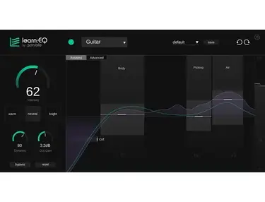 Sonible learn:EQ EQ Plug-in