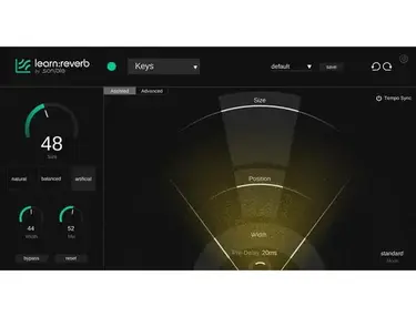 Sonible learn:reverb Reverb Plug-in