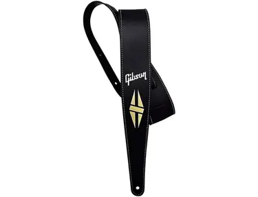 Gibson The Split-Diamond Guitar Strap Black