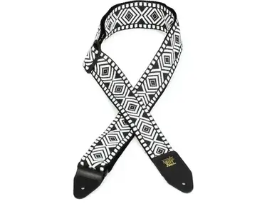 Ernie Ball Polypro Jacquard Strap - White Savannah