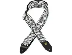 Ernie Ball Polypro Jacquard Strap - White Savannah