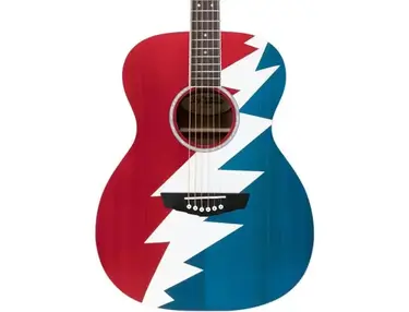 D'Angelico Premier Grateful Dead Tammany OM Acoustic-electric Guitar
