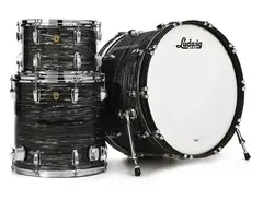 Ludwig Legacy Mahogany Pro Beat Shell Pack - Vintage Black Oyster main image