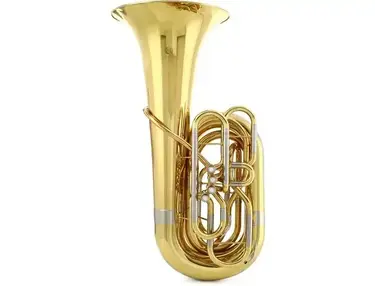 Jupiter JTU1110 Professional BBb Tuba - Clear Lacquer