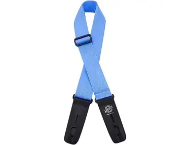 Lock-It Straps 2" Locking Guitar Strap Blue