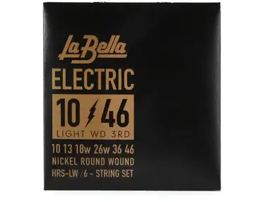 La Bella HRS-LW Nickel Roundwound Electric Guitar Strings 10-46 - Light