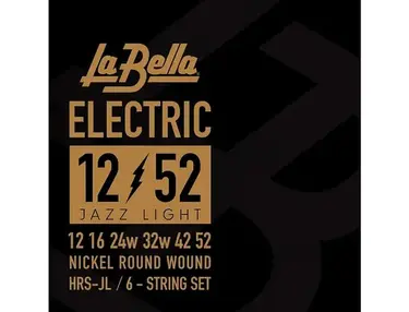 La Bella HRS-J Jazz Electric Guitar Strings Light (12 - 52)