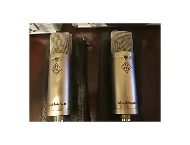 Advanced Audio CM87 Large Diaphragm Multipattern Condenser Microphone Stereo Pair
