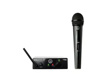 AKG WMS40 Mini Single Vocal Set Wireless Microphone System - Band D