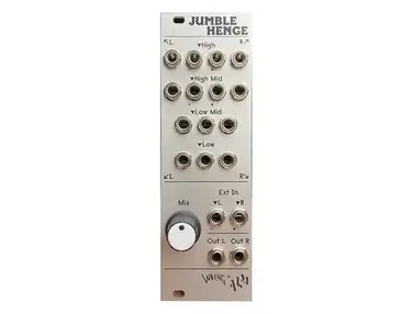 ALM Busy Circuits ALM029 Jumble Henge 16-Input Stereo Spectral Mixer Eurorack Synth Module