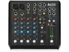Alto Professional TrueMix 600 6-Channel Compact Mixer with USB and Bluetooth