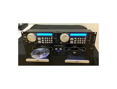 American Audio MCD-510 Rackmount Dual CD/MP3 Player