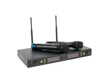 American Audio WM219 2-Channel UHF Wireless Handheld Microphone System