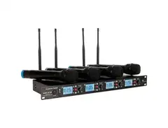 American Audio WM419 4-Channel UHF Wireless Handheld Microphone System main image