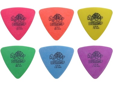 Dunlop Tortex Triangle Series Guitar Picks (0.50 - 1.14)
