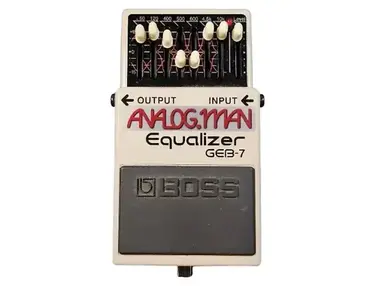 Analog Man Boss GEB-7 Bass Equalizer with Mod