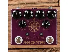 ギター ANALOG MAN KING of TONE V4(gain up) Analog Man King of Tone V4 with Both Side High Gain Option - What