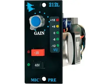 API 212L 200 Series Microphone Preamp Module