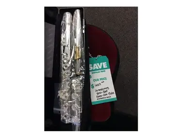 Armstrong 800BEF Step-Up Model Split E Open-Hole Flute w/ B Foot, Offset G
