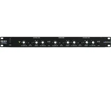 ART CX311 2-Way Rackmount Crossover with Subwoofer Out