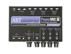 ART PowerMix III 3-Channel Personal Mixer main image