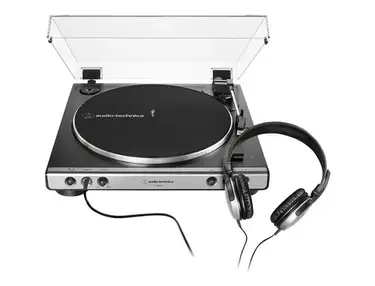 Audio-Technica AT-LP60XHP Belt-Drive Turntable with Headphones