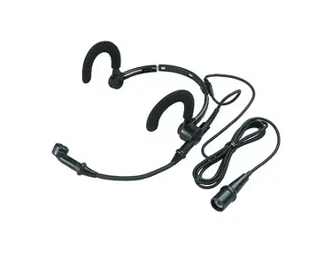 Audio-Technica AT889cW Noise-Cancelling Headset Condenser Headworn Microphone